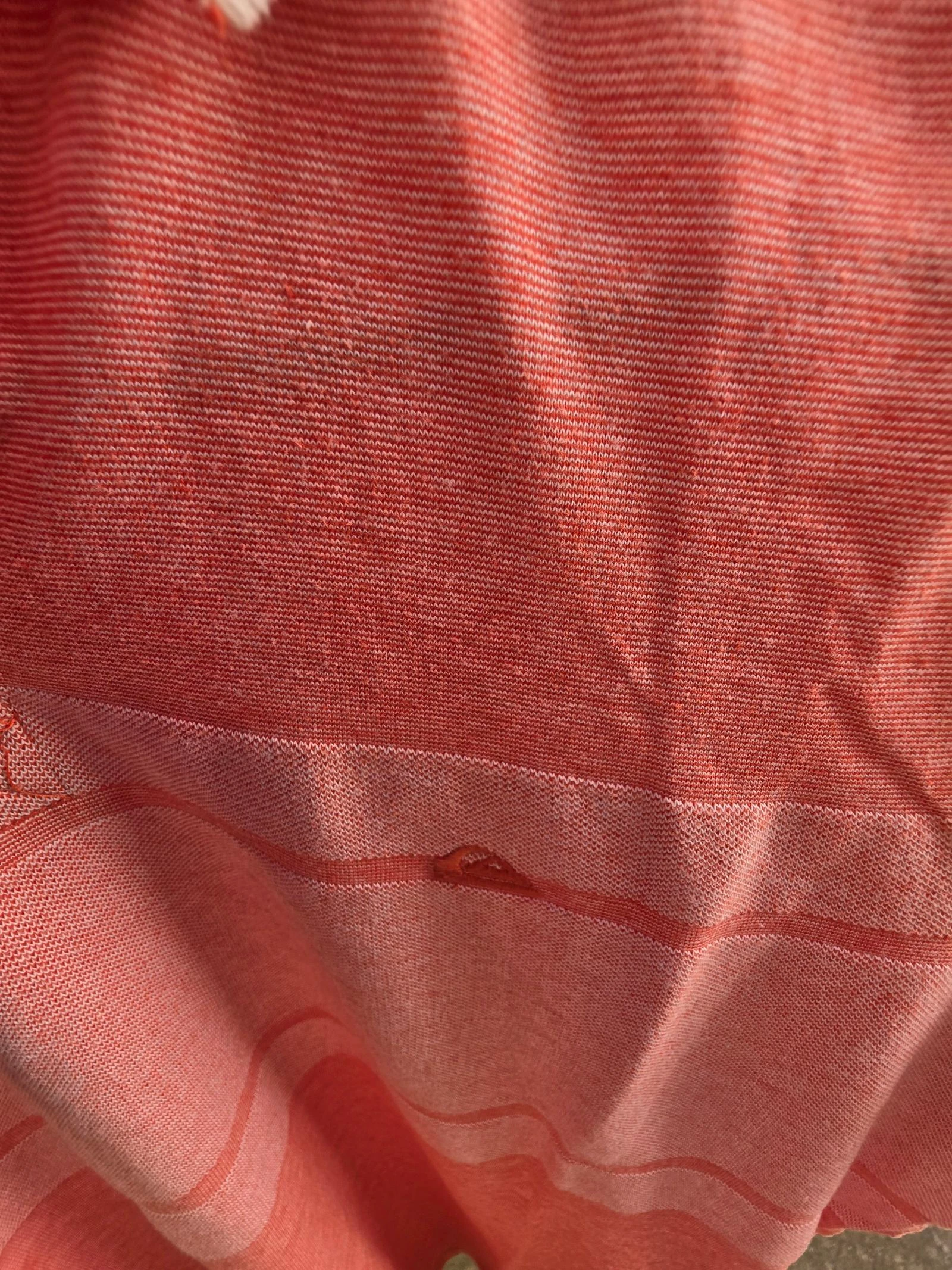 Ocean polo in orange tones men's size M – photo 5